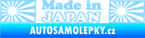 Samolepka Made in Japan 002 světle modrá