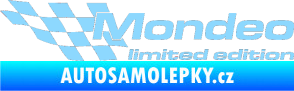 Samolepka Mondeo limited edition levá světle modrá
