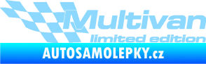 Samolepka Multivan limited edition levá světle modrá