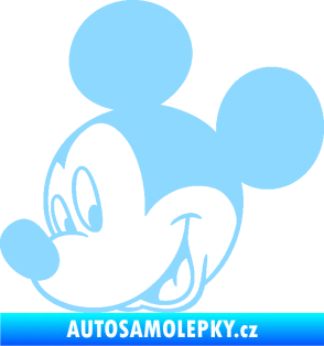 Samolepka Myšák Mickey 001 levá světle modrá