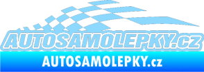 Samolepka Nálepka na auto - www.autosamolepky.cz 003 světle modrá