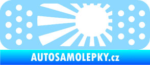 Samolepka Náplast 002 levá světle modrá
