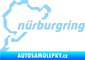 Samolepka Nurburgring světle modrá