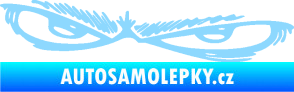 Samolepka Oči 005 levá světle modrá