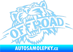 Samolepka Off Road 001  světle modrá