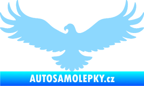 Samolepka Orel 006 levá světle modrá