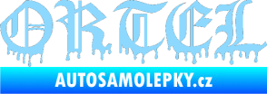 Samolepka Ortel světle modrá