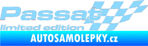 Samolepka Passat limited edition pravá světle modrá