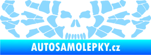 Samolepka Pavouk 017 smrťák světle modrá
