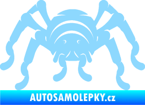 Samolepka Pavouk 018 světle modrá