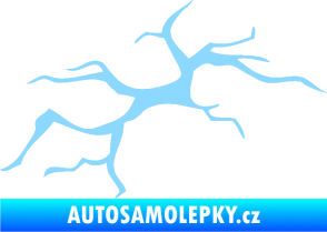 Samolepka Prasklina 001 světle modrá