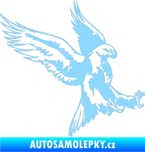 Samolepka Predators 003 pravá světle modrá