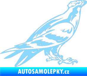 Samolepka Predators 006 pravá světle modrá