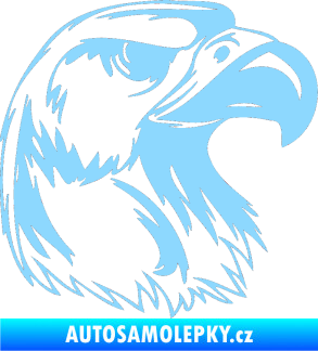 Samolepka Predators 014 pravá světle modrá