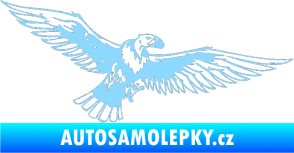 Samolepka Predators 028 pravá sup světle modrá