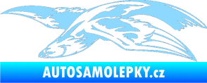Samolepka Predators 032 levá světle modrá