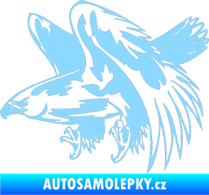 Samolepka Predators 034 levá světle modrá