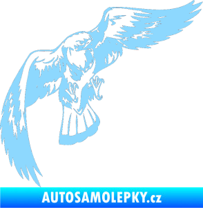 Samolepka Predators 041 pravá světle modrá