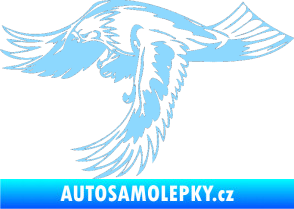 Samolepka Predators 048 levá světle modrá