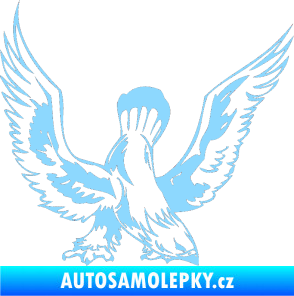 Samolepka Predators 051 pravá světle modrá