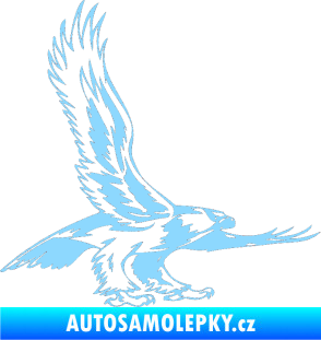 Samolepka Predators 068 pravá světle modrá