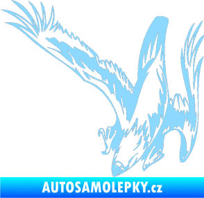 Samolepka Predators 069 levá světle modrá