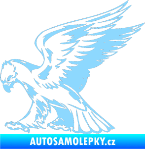 Samolepka Predators 072 levá světle modrá