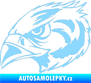 Samolepka Predators 084 levá světle modrá