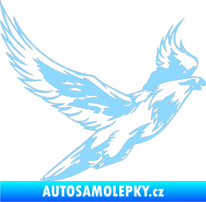 Samolepka Predators 088 pravá světle modrá