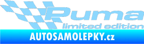 Samolepka Puma limited edition levá světle modrá