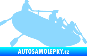 Samolepka Raft 001 pravá světle modrá