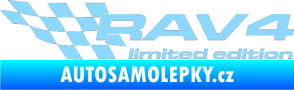 Samolepka RAV4 limited edition levá světle modrá
