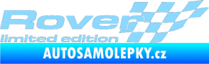 Samolepka Rover limited edition pravá světle modrá