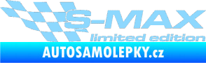 Samolepka S-MAX limited edition levá světle modrá