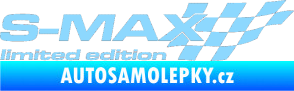 Samolepka S-MAX limited edition pravá světle modrá