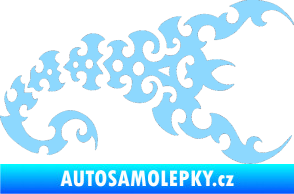 Samolepka Štír 015 pravá světle modrá