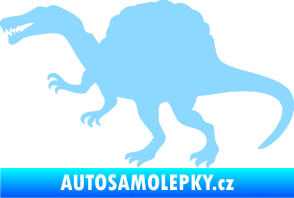 Samolepka Spinosaurus 001 levá světle modrá