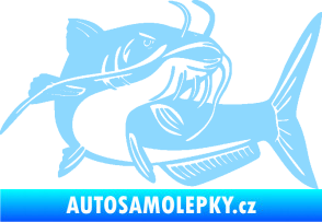 Samolepka Sumec 001 pravá světle modrá