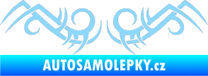 Samolepka Tetování 005 světle modrá