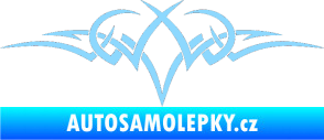 Samolepka Tetování 007 světle modrá