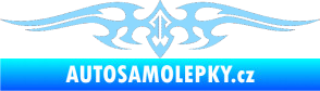 Samolepka Tetování 018 světle modrá