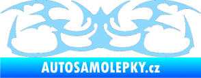 Samolepka Tetování 044 světle modrá