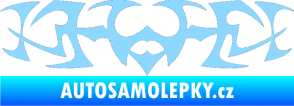 Samolepka Tetování 047 světle modrá