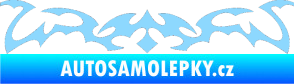 Samolepka Tetování 049 světle modrá