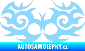 Samolepka Tetování 056 světle modrá
