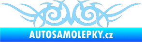 Samolepka Tetování 058 světle modrá