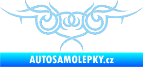 Samolepka Tetování 059 světle modrá