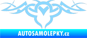Samolepka Tetování 062 světle modrá
