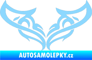Samolepka Tetování 063 světle modrá