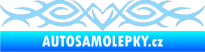 Samolepka Tetování 073 světle modrá